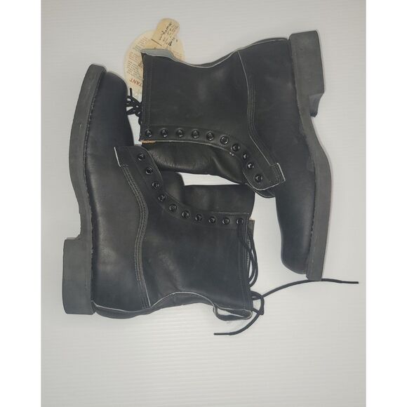 NWT Vintage Weinbrenner Black Insulated Waterproof Boots V487 Mens 10.5 M - Picture 4 of 16